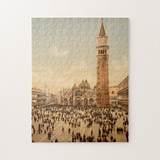 Konzert St Marks Place, Venice Italy Puzzle (Vertikal)