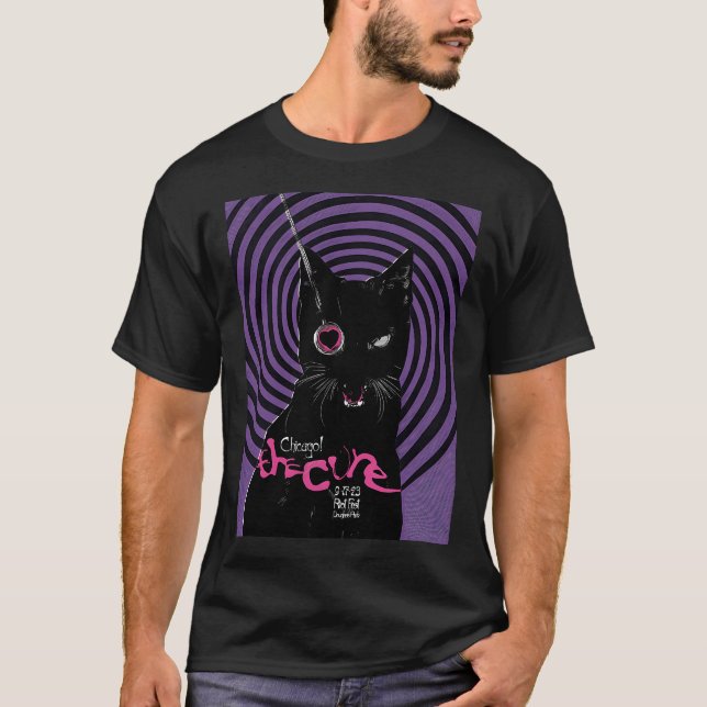 Konzert TheCuure Chicago T-Shirt (Vorderseite)