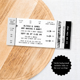 Konzert Ticket Music Gig Einzigartiger Spaß Kinder Einladung