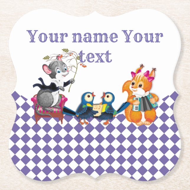 Konzert Untersetzer (Vorderseite)