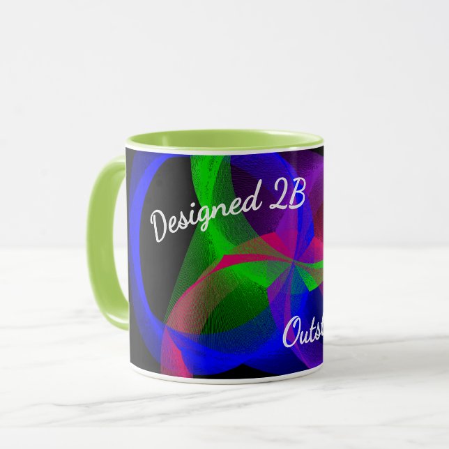 Konzipierte 2B-Tasse für Kaffee Tasse (Vorderseite Links)