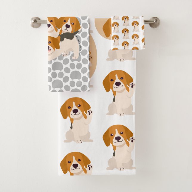 Kooikerhondje Dog Lovers Badhandtuch Set (Insitu)