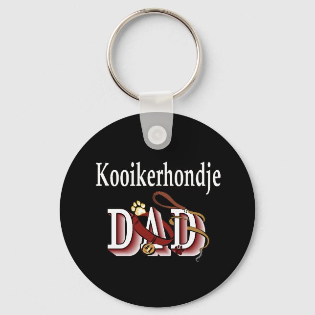 Kooikerhondje Papa Schlüsselanhänger (Vorderseite)