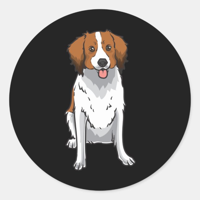 Kooikerhondje Runder Aufkleber (Vorderseite)
