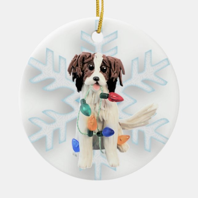 Kooikerhondje Weihnachtsschmuck (Vorne)