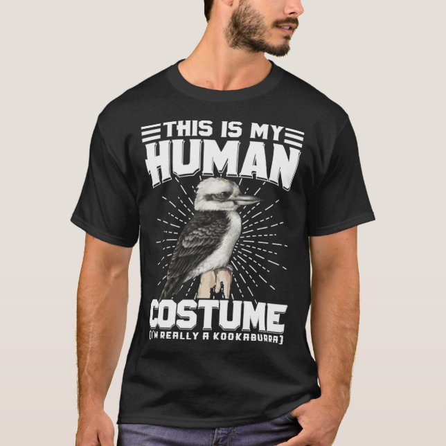 Kookaburra Australian Bird Watcher lacht Bird F T-Shirt (Vorderseite)