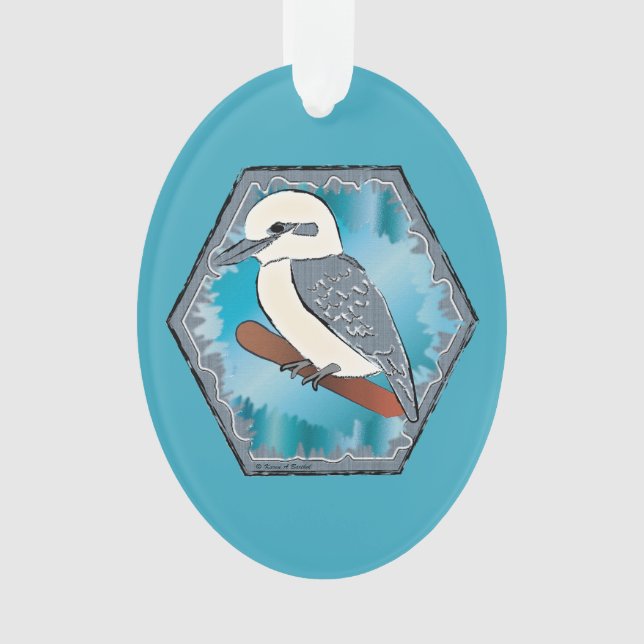 Kookaburra Bird Ornament (Vorderseite)