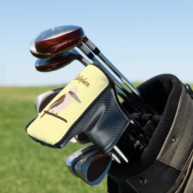 Kookaburra-Design Golf Headcover (In Situ)