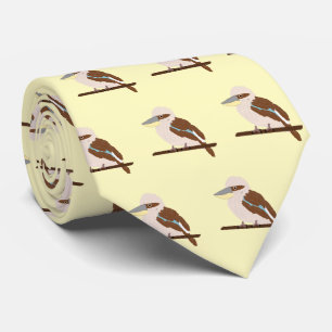 Kookaburra Design Neck Tie Krawatte