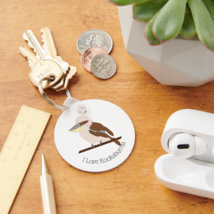 Kookaburra-Design Schlüsselanhänger