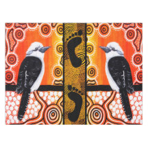 Kookaburra Dreaming Aborigine-Kunst