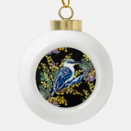 Kookaburra Keramik Kugel-Ornament