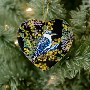 Kookaburra Keramik Ornament