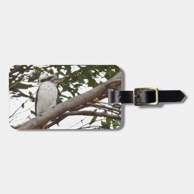 "KOOKABURRA LÄNDLICHES QUEENSLAND AUSTRALIEN GEPÄCKANHÄNGER (Vorderseite horizontal)