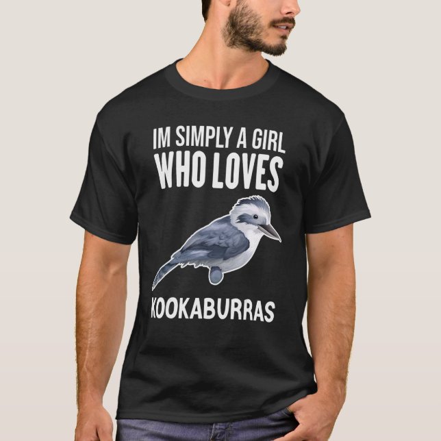 Kookaburra Laughing Australian Kookaburra Fan Bird T-Shirt (Vorderseite)