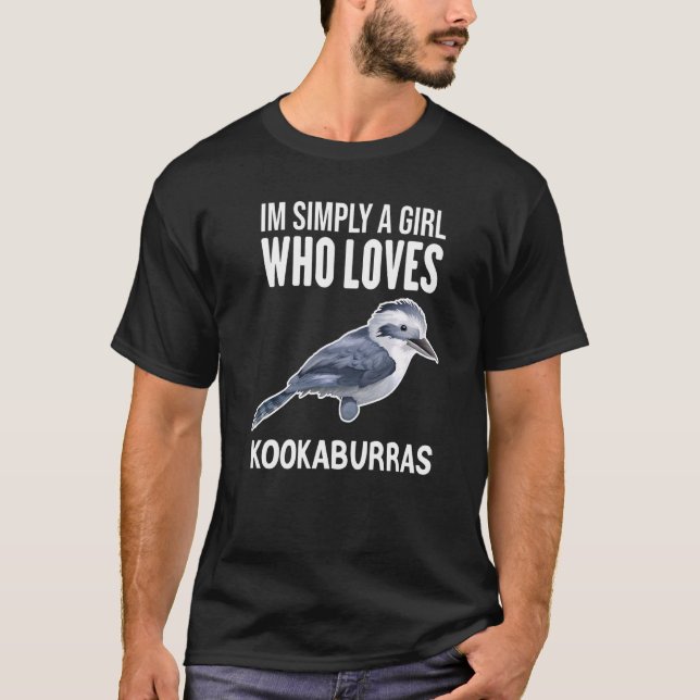 Kookaburra Laughing Australian Kookaburra Fan Bird T-Shirt (Vorderseite)