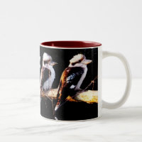 Kookaburra Vogel-Ansammlungs-Tasse
