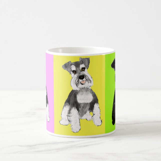 Kookie Sookie Schnauzer-Kaffee-Tasse Kaffeetasse (Mittel)