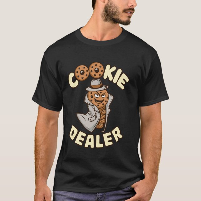 Kookiehändler, Backgeschenke Lustiger Gebäckchef B T-Shirt (Vorderseite)