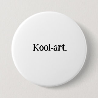 kool-art. Button für den Rucksack.