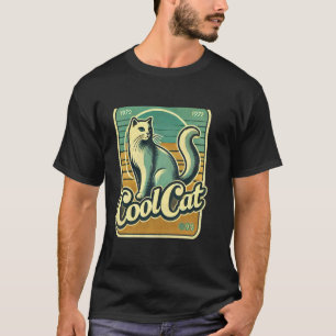 Kool Cat, Katzenliebhaber, Katzenmutter, Katzenvat T-Shirt