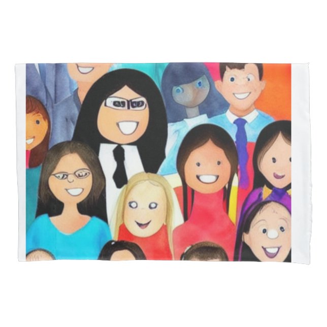 Kool Kids Kissenbezug (Vorderseite-Links)