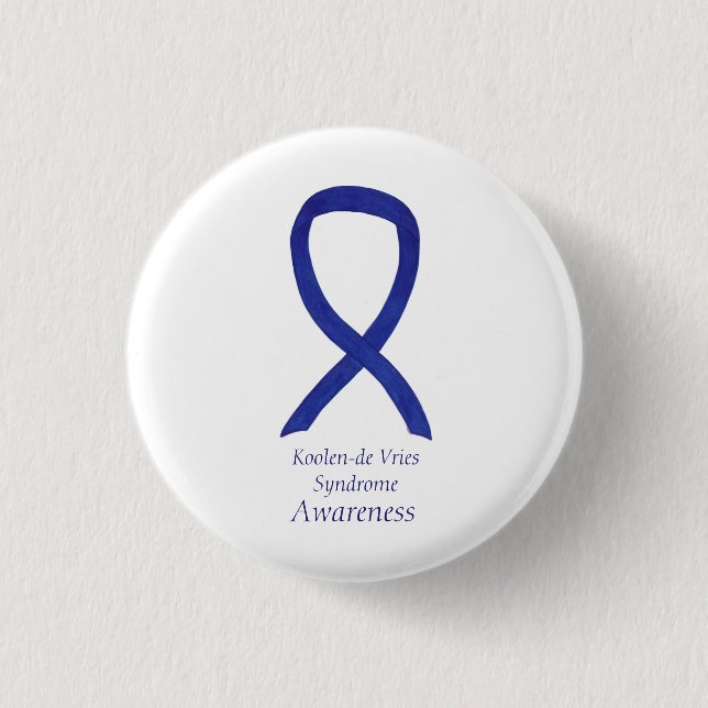 Koolen-de-Vries-Syndrom Button (Vorderseite)