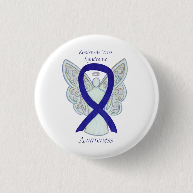 Koolen-de-Vries-Syndrom Button (Vorderseite)