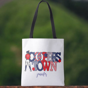 Kooperstown Patriotic Letters Baseball Mama
