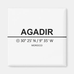 Koordinaten Agadir Magnet