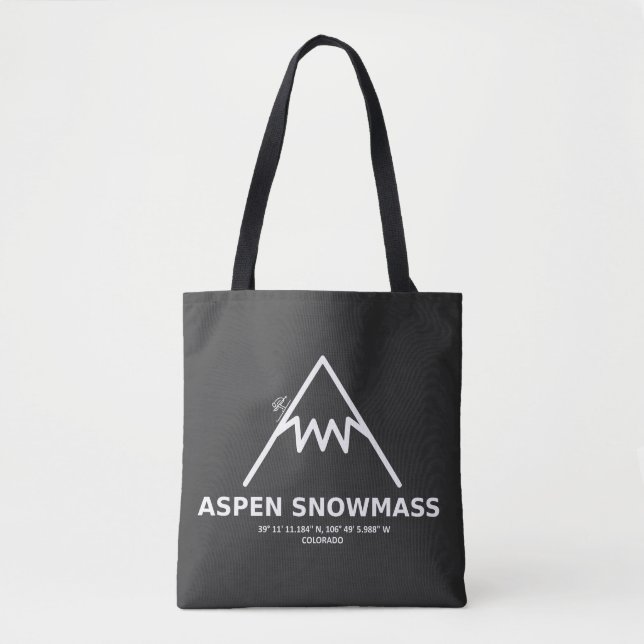 Koordinaten Aspen Snowmass Colorado (Vorderseite)