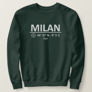 Koordinaten Mailand Sweatshirt