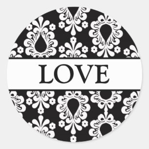 Koordination von Damaskus-Umschlag Aufklebern Runder Aufkleber