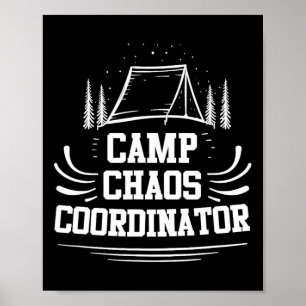 Koordinator des Chaos-Camps - Sommer-Abenteuer-Cam Poster