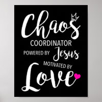 Koordinator des Chaos Lehrer mit Kraft durch Jesus