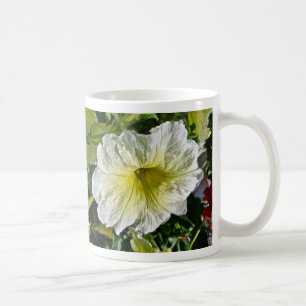 Koordinierelemente der weißen Petunia-Serie Tasse