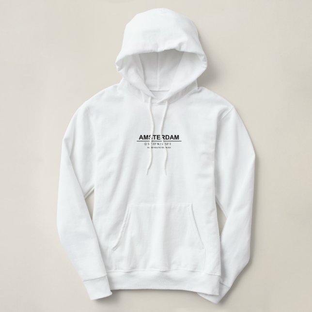 Koordinierung Amsterdam Hoodie (Design vorne)