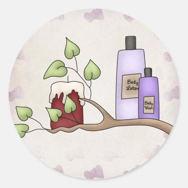 Koordinierung von Brautparty-Umschlag Aufklebern Runder Aufkleber (Vorderseite)