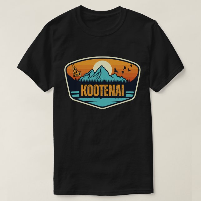 Kootenai, Idaho T-Shirt (Design vorne)
