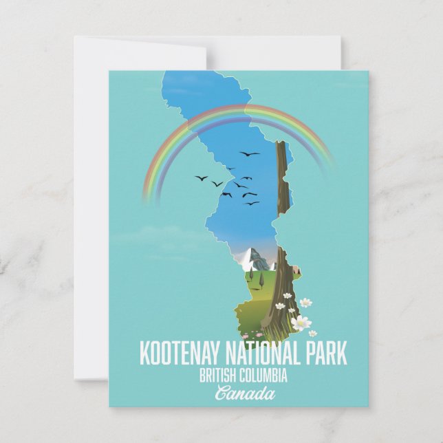 Kootenay, Kootenay Nationalpark Kanada (Vorderseite)