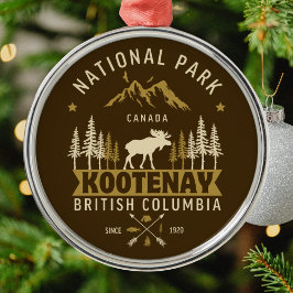 Kootenay National Park Canada Ornament Aus Metall