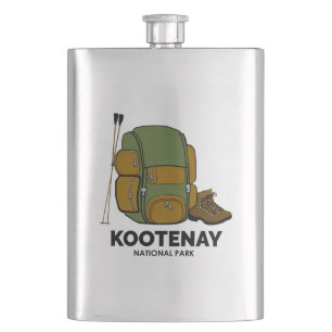 Kootenay-Nationalpark-Backpack Flachmann