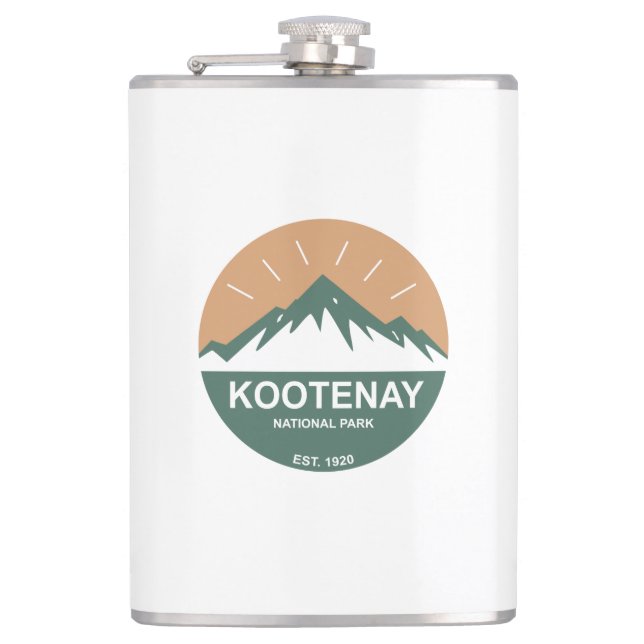 Kootenay-Nationalpark Flachmann (Vorderseite)