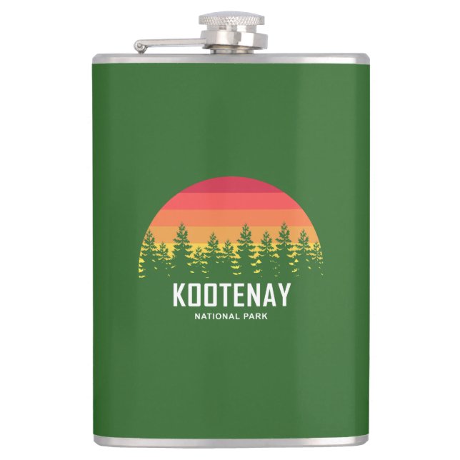 Kootenay-Nationalpark Flachmann (Vorderseite)