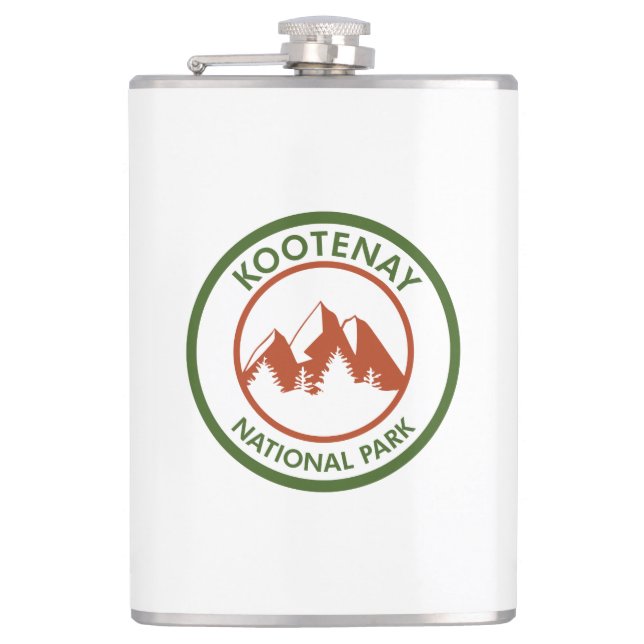 Kootenay-Nationalpark Flachmann (Vorderseite)