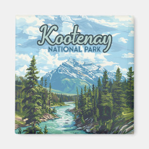 Kootenay-Nationalpark Kanada British Columbia Magnet