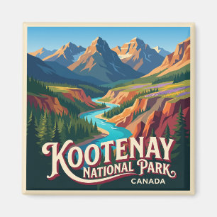 Kootenay-Nationalpark Kanada Magnet