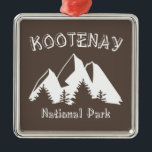 Kootenay-Nationalpark Ornament Aus Metall<br><div class="desc">Der Kootenay National Park ist ein Nationalpark im Südosten von Britisch-Kolumbien,  Kanada mit einer unglaublichen Landschaft,  einer reichen Tierwelt und mächtigen Gipfeln.</div>