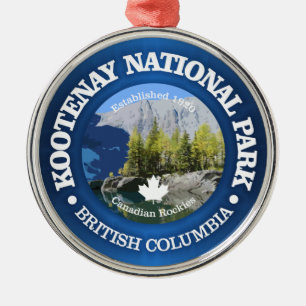 Kootenay-Nationalpark Ornament Aus Metall