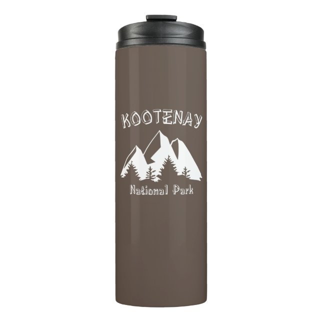 Kootenay-Nationalpark Thermosbecher (Vorderseite)